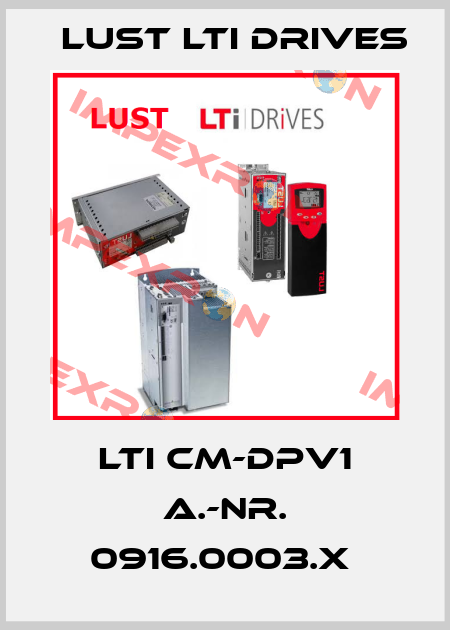 LTI CM-DPV1 A.-Nr. 0916.0003.x  LUST LTI Drives