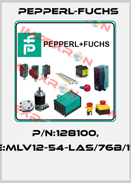 P/N:128100, Type:MLV12-54-LAS/76b/110/115  Pepperl-Fuchs