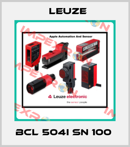 BCL 504i SN 100  Leuze