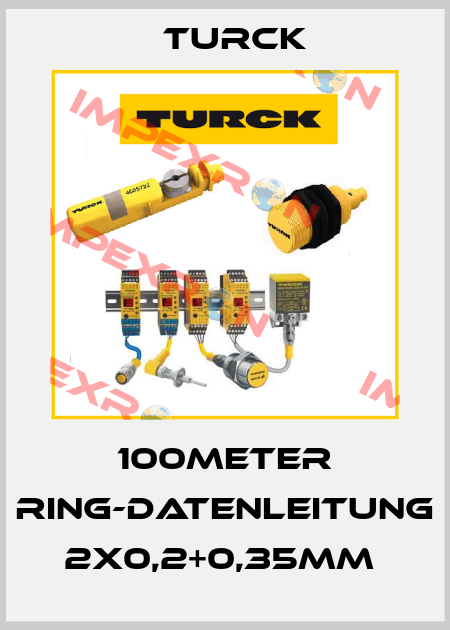 100METER Ring-Datenleitung 2X0,2+0,35mm  Turck