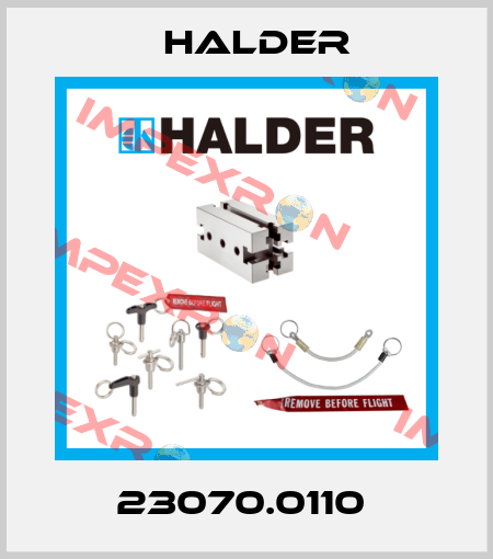 23070.0110  Halder