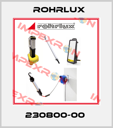 230800-00  Rohrlux