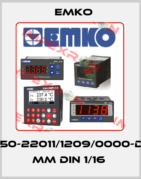 ESM-4450-22011/1209/0000-D:48x48 mm DIN 1/16  EMKO