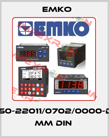 ESM-7750-22011/0702/0000-D:72x72 mm DIN  EMKO