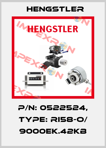p/n: 0522524, Type: RI58-O/ 9000EK.42KB Hengstler