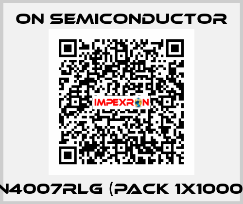 1N4007RLG (pack 1x1000)  On Semiconductor