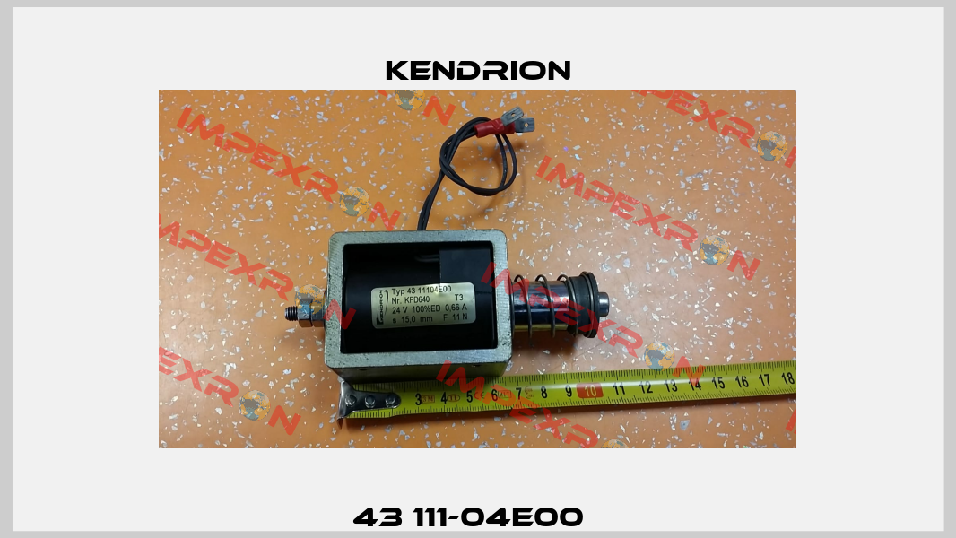 43 111-04E00   Kendrion