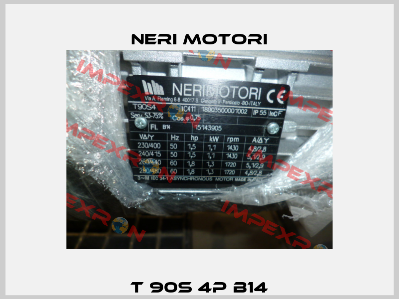 T 90S 4P B14 Neri Motori
