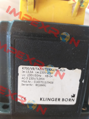 K700 (0145.7012) Klinger Born