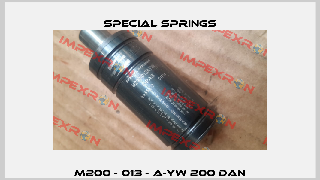 M200 - 013 - A-YW 200 daN Special Springs