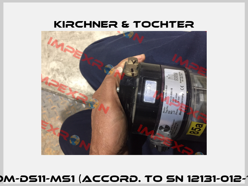 DDM-DS11-MS1 (accord. to SN 12131-012-12) Kirchner & Tochter