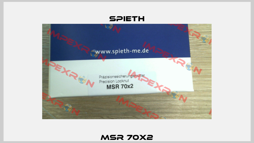 MSR 70x2 Spieth