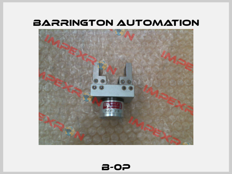 B-0P BARRINGTON AUTOMATION