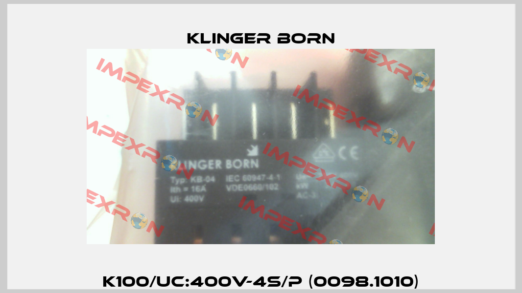 K100/Uc:400V-4s/P (0098.1010) Klinger Born