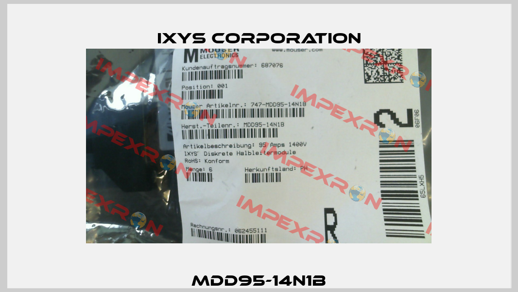 MDD95-14N1B Ixys Corporation