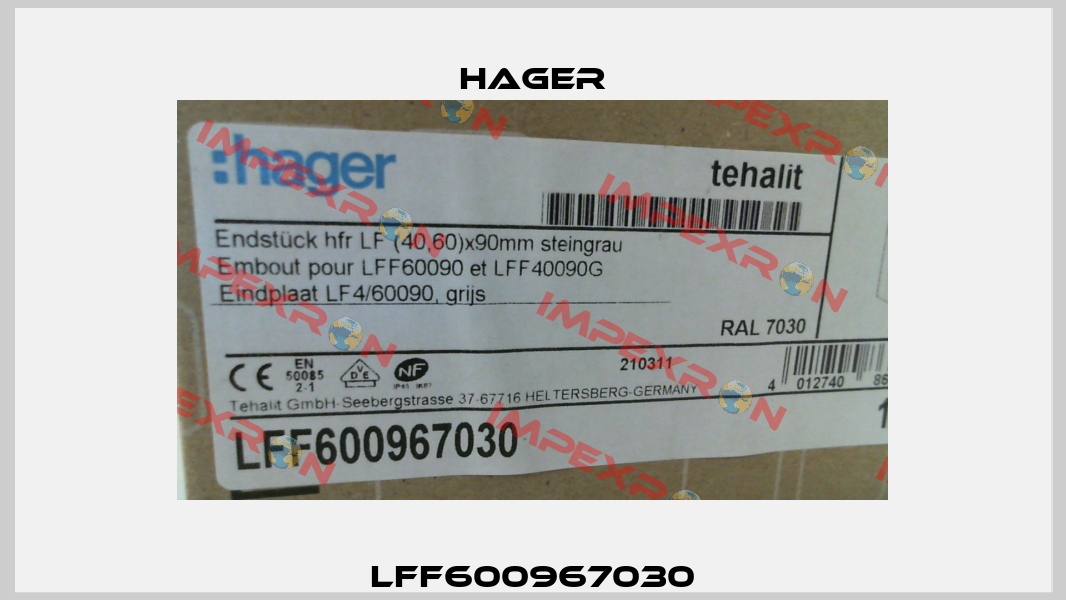 LFF600967030 Hager