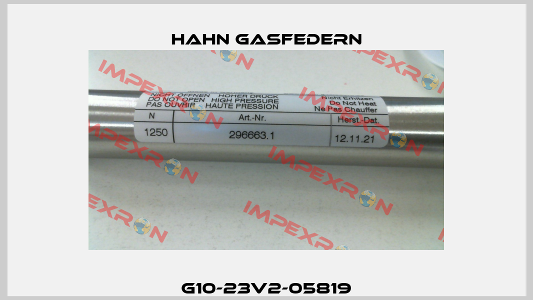 G10-23V2-05819 Hahn Gasfedern