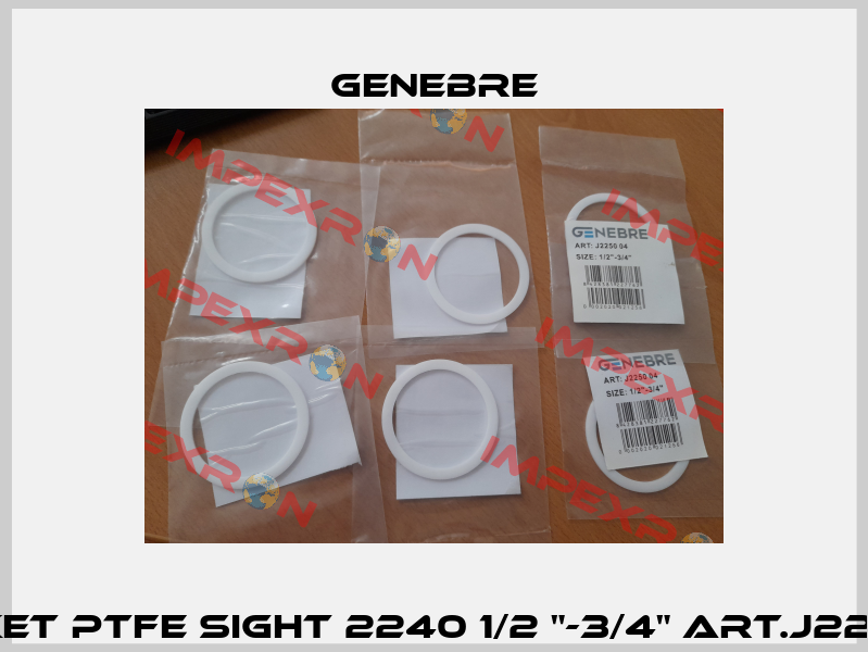 GASKET PTFE SIGHT 2240 1/2 "-3/4" ART.J225004 Genebre