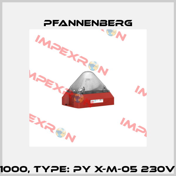 Art.No. 21550101000, Type: PY X-M-05 230V AC CL RAL3000 Pfannenberg