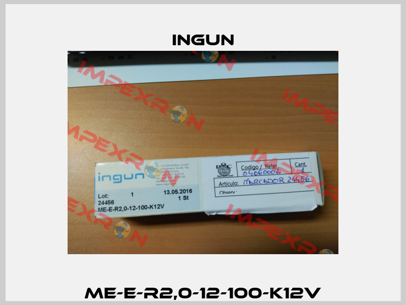 ME-E-R2,0-12-100-K12V Ingun