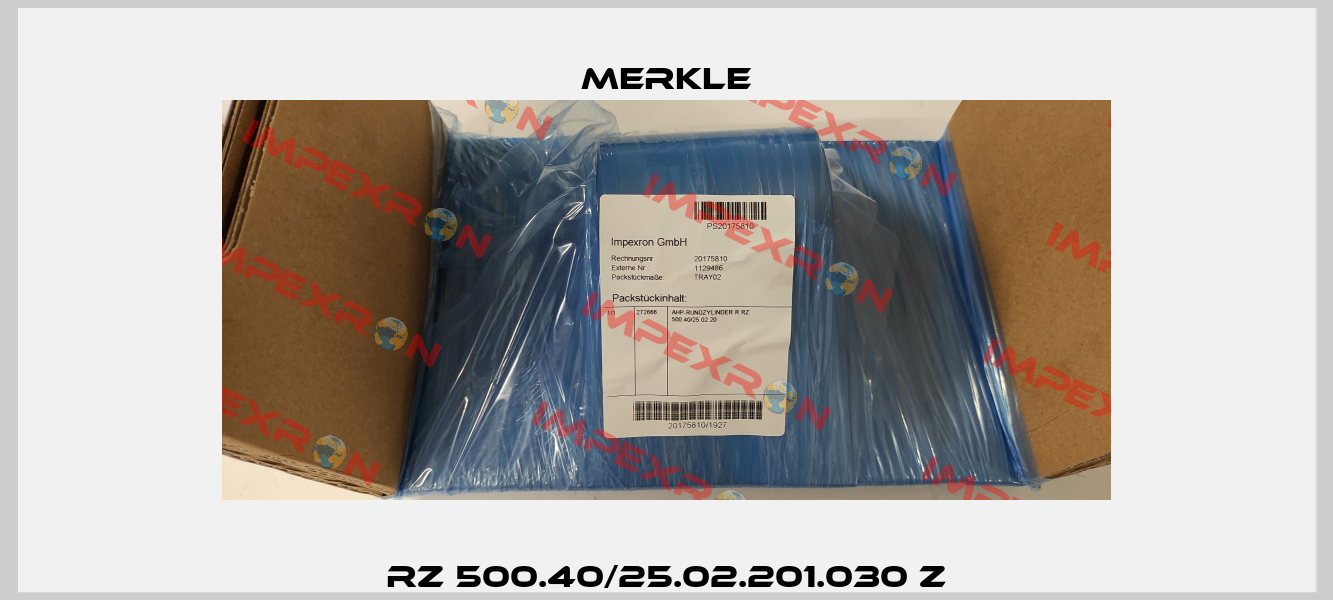 RZ 500.40/25.02.201.030 Z Merkle