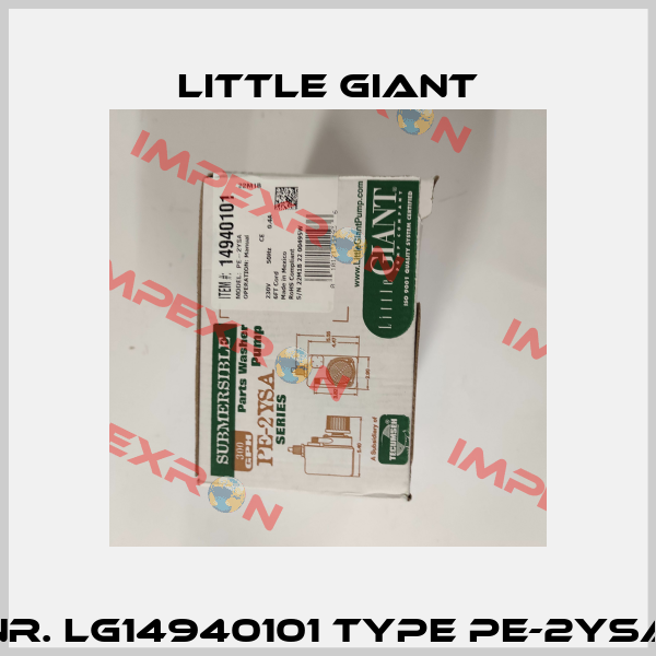 Nr. LG14940101 Type PE-2YSA Little Giant
